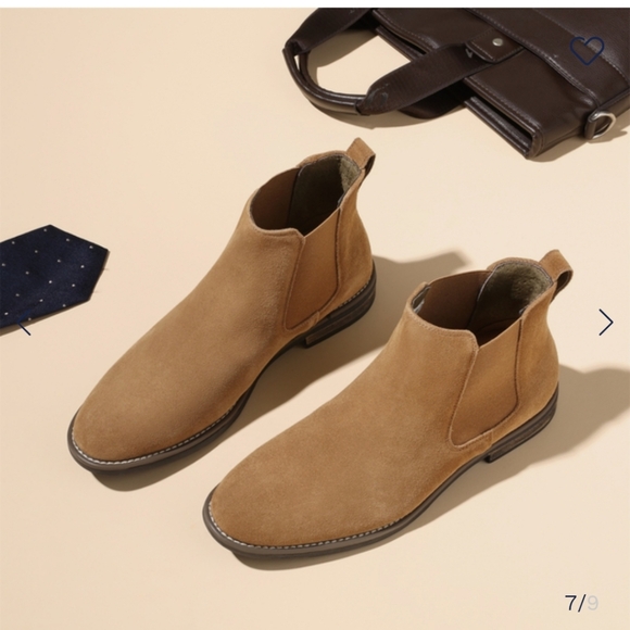 Stylish Tan Chelsea Boots for Men - Picture 3 of 10